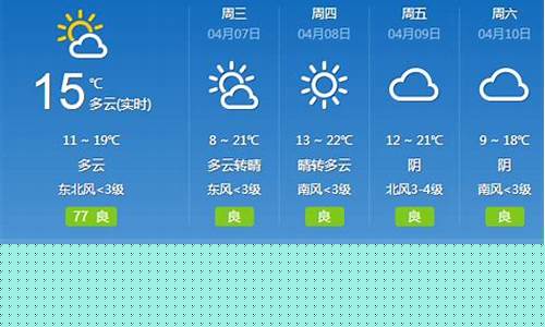 邯郸一周天气预报查询表最新消息新闻最新信息_百度一下邯郸一周的天气预报